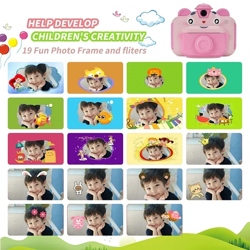 New Instant Print Camera with  - Kids Education News ulasan dan harga