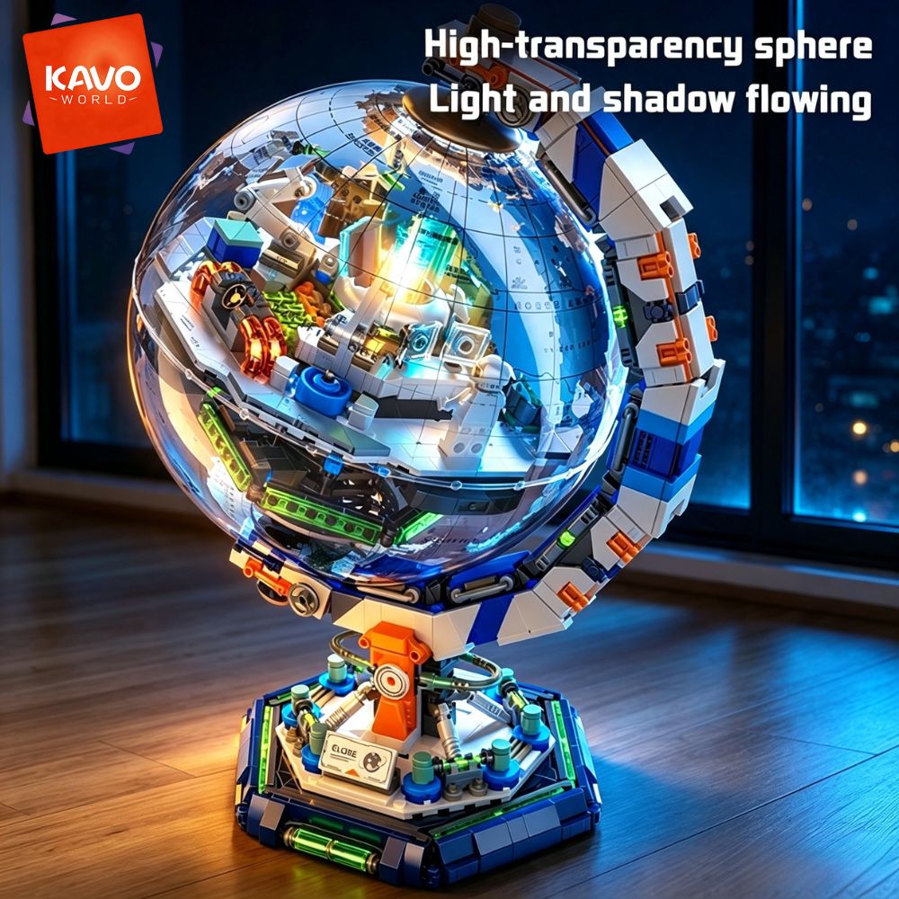 KAVOWORLD 1793pcs Space Statio - Puzzle Map World ulasan dan harga