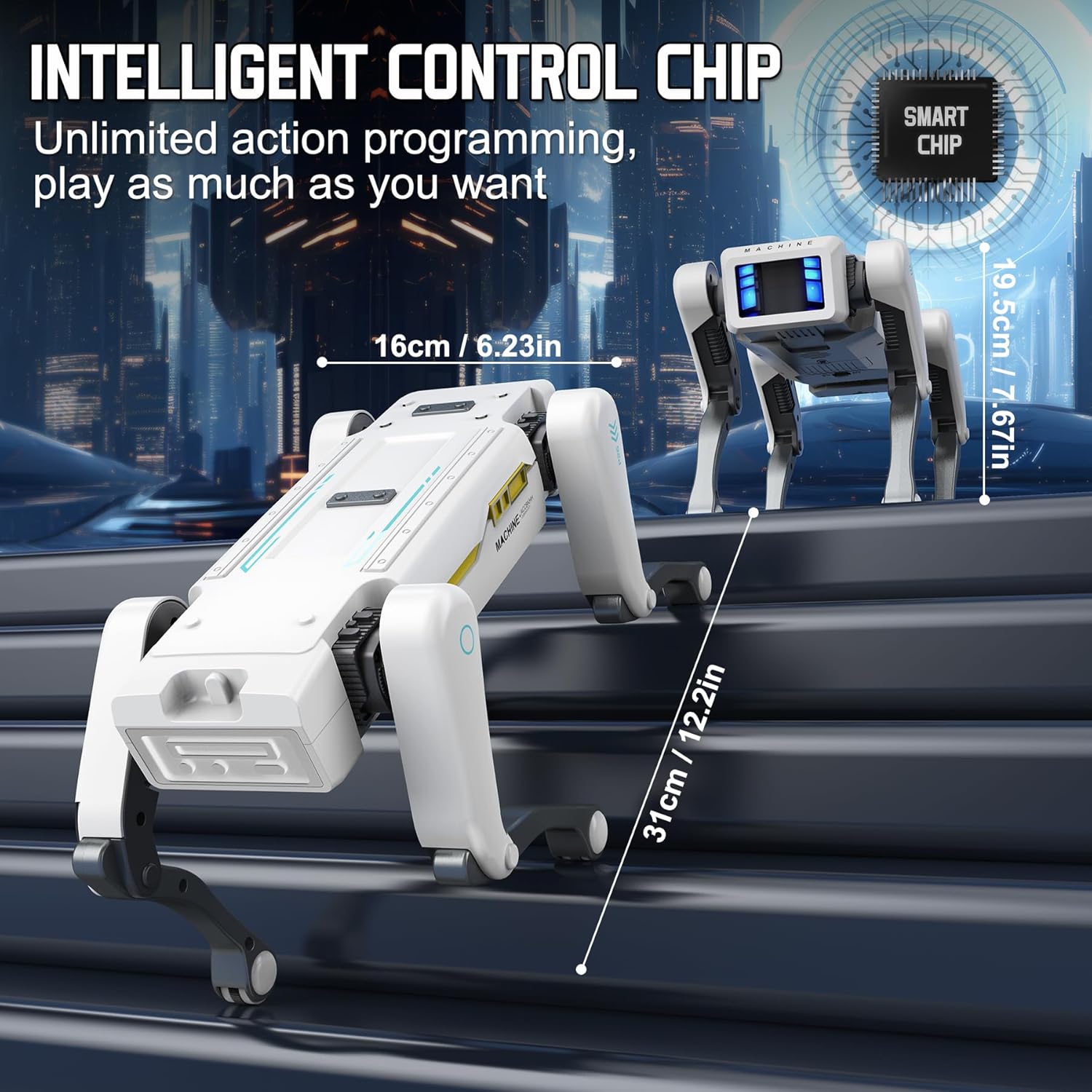 RC Mechanical Dog Multifunctio - Coding Robot Toy ulasan dan harga