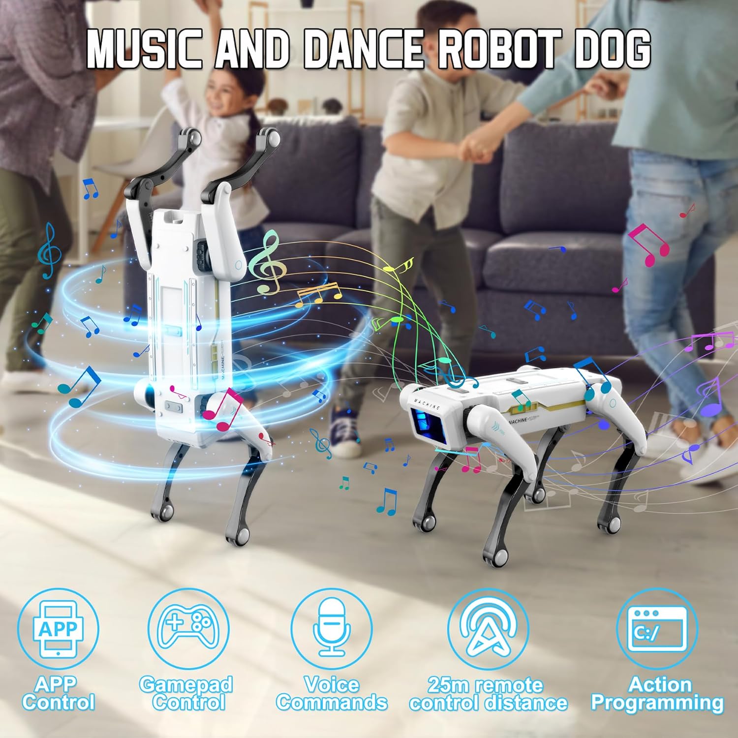 RC Mechanical Dog Multifunctio - Coding Robot Toy ulasan dan harga