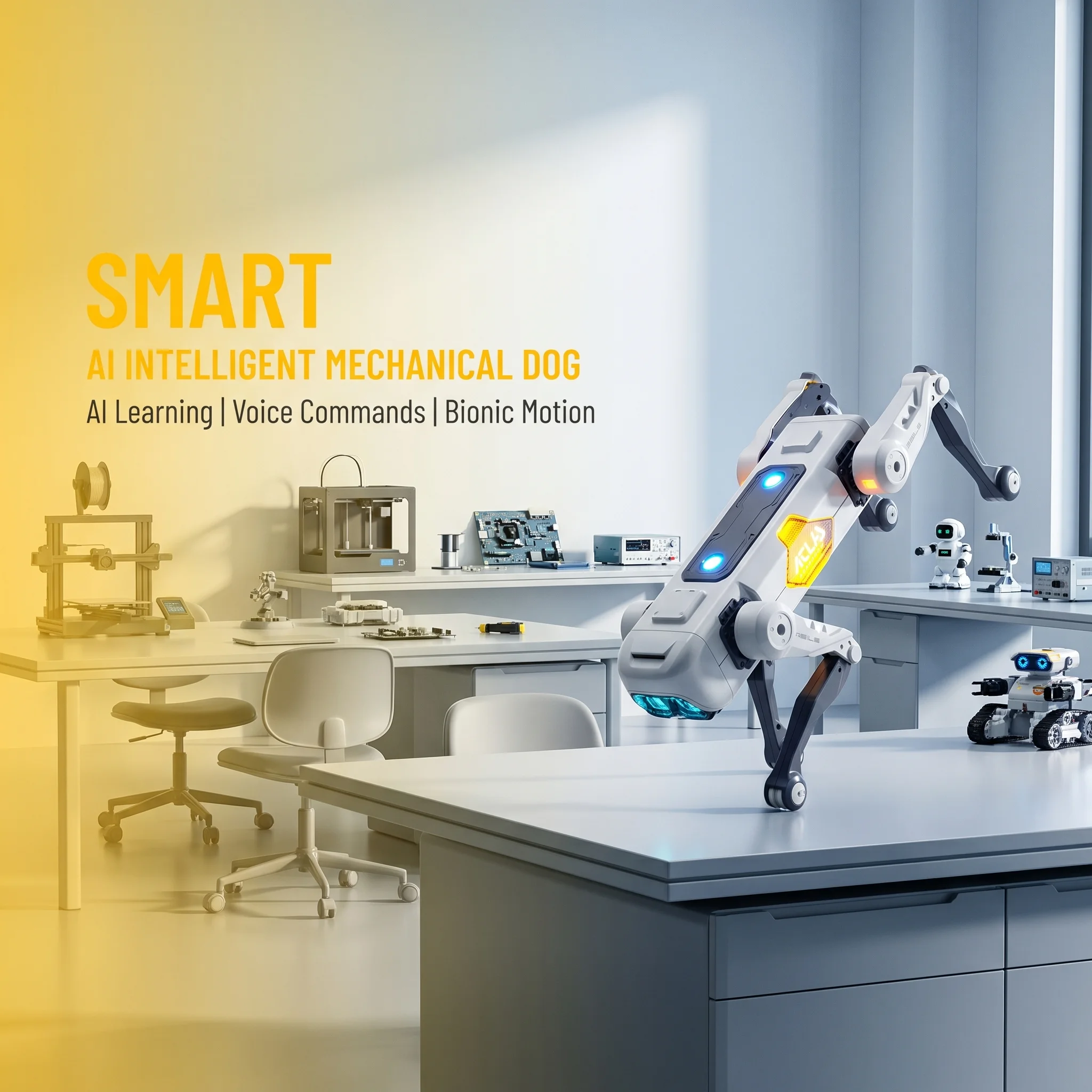 AI Smart Robot Dog, Voice & AP - Kids Education Program ulasan dan harga