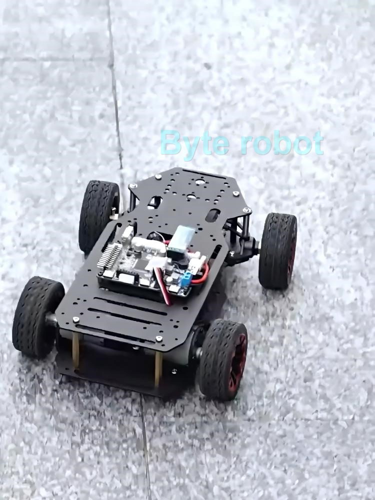 5KG Load 4WD Robot Car Metal A - Coding Robot Toy ulasan dan harga