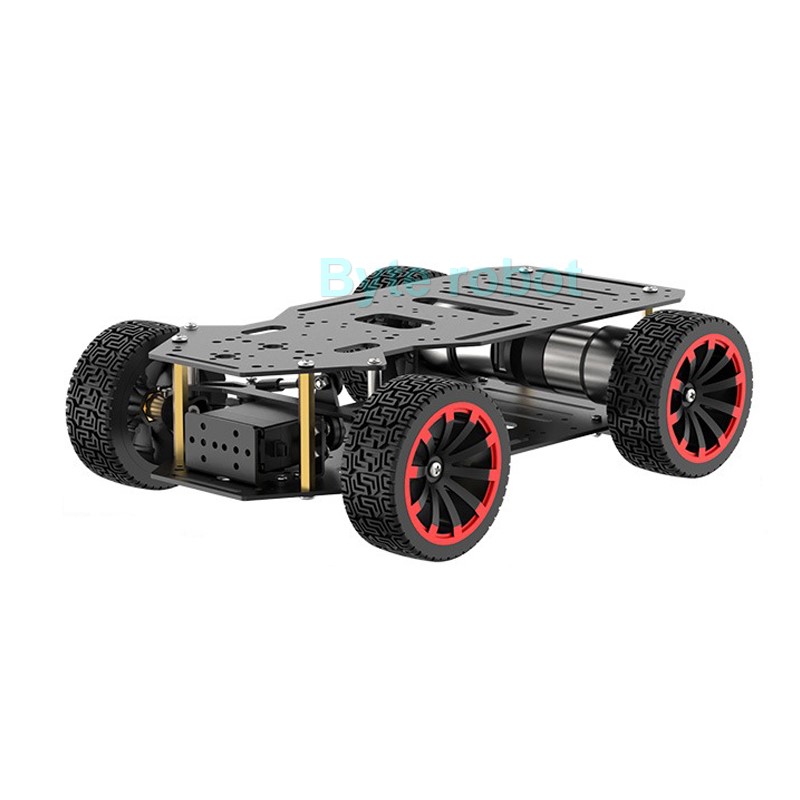 5KG Load 4WD Robot Car Metal A - Coding Robot Toy ulasan dan harga