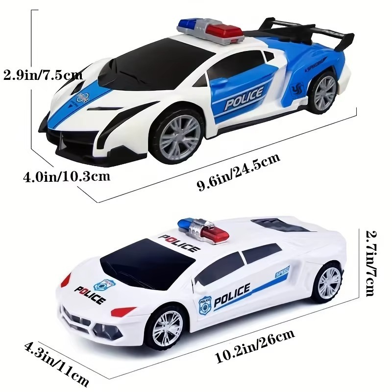360° Rotating Police Car Toy w - Kids Education Phone ulasan dan harga