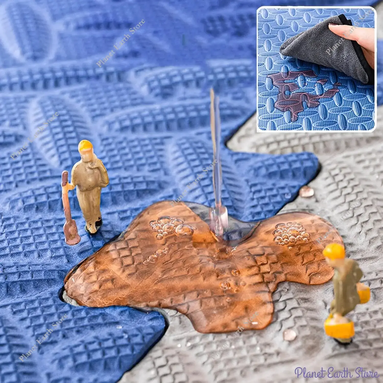 4/8PCS 60*60CM EVA Foam Rug Fl - Kids Education Rug ulasan dan harga