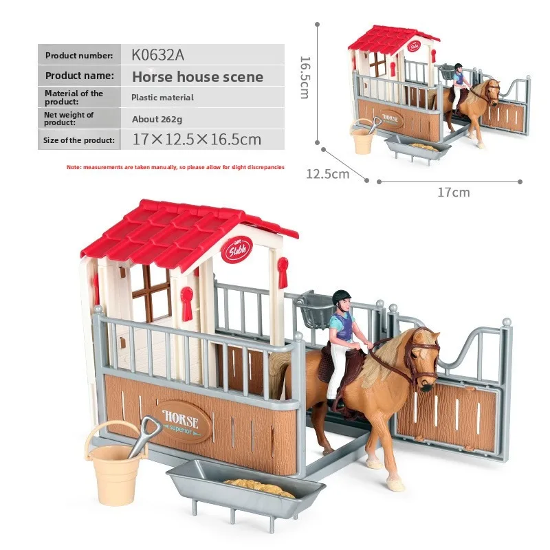 Farm Stable House Model Action - Kids Education Classes ulasan dan harga