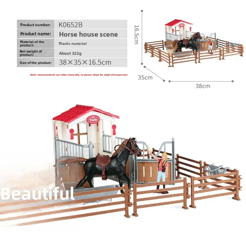 Farm Stable House Model Action - Kids Education Classes ulasan dan harga