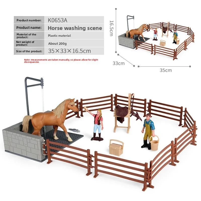 Farm Stable House Model Action - Kids Education Classes ulasan dan harga