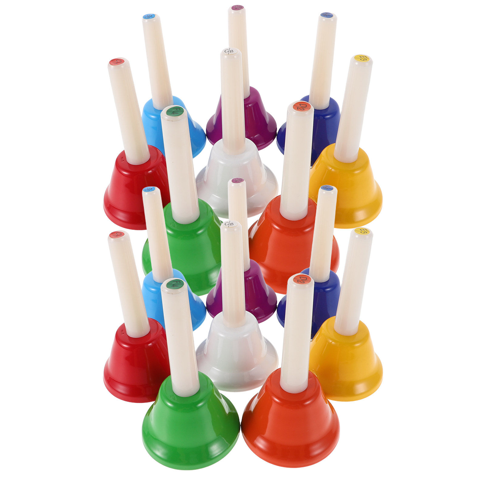 16Pcs Educational Handbells Se - Kids Education Classes ulasan dan harga