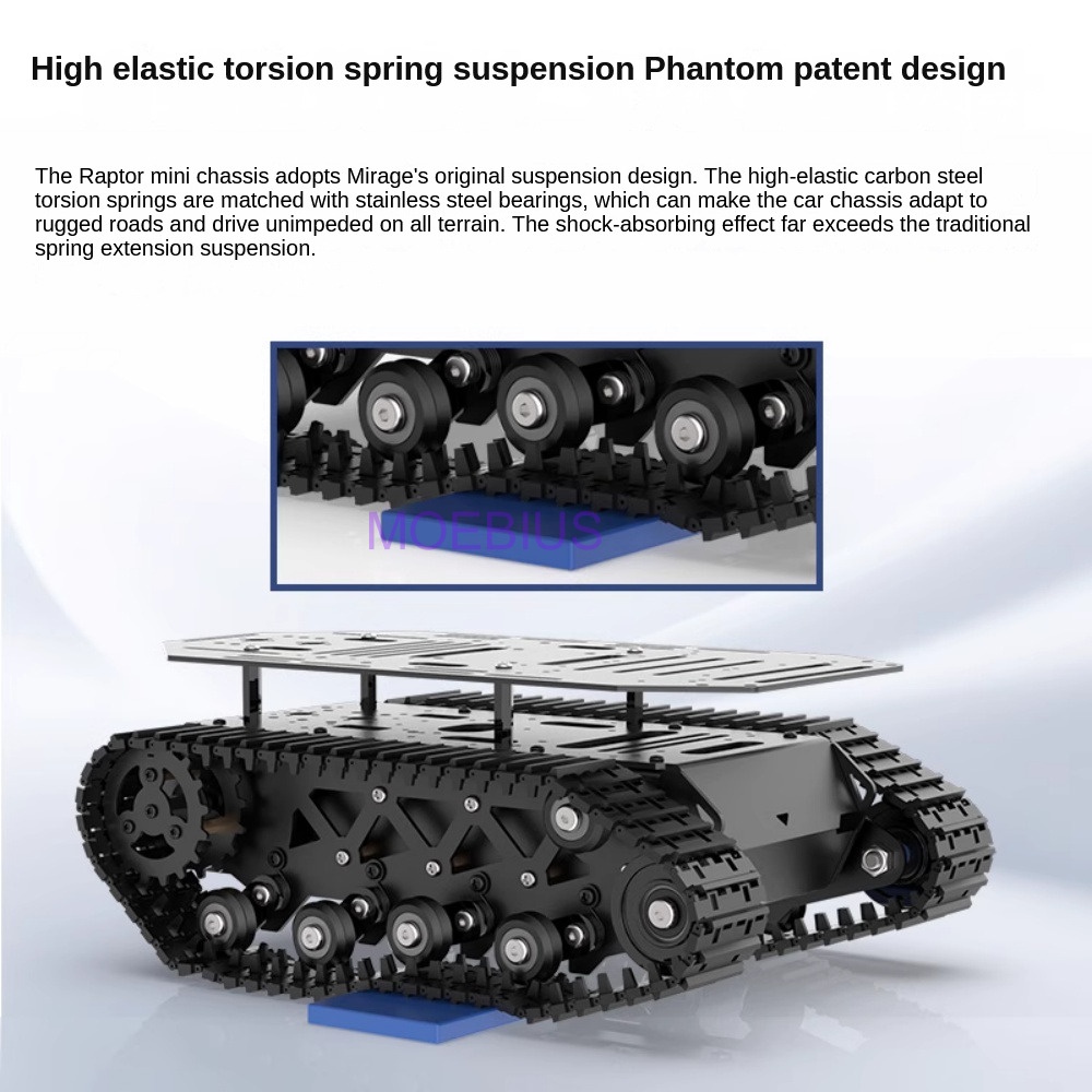 10KG Payload Metal Shock Absor - Coding Robot Toy ulasan dan harga