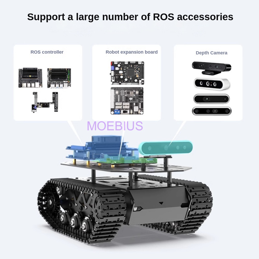 10KG Payload Metal Shock Absor - Coding Robot Toy ulasan dan harga