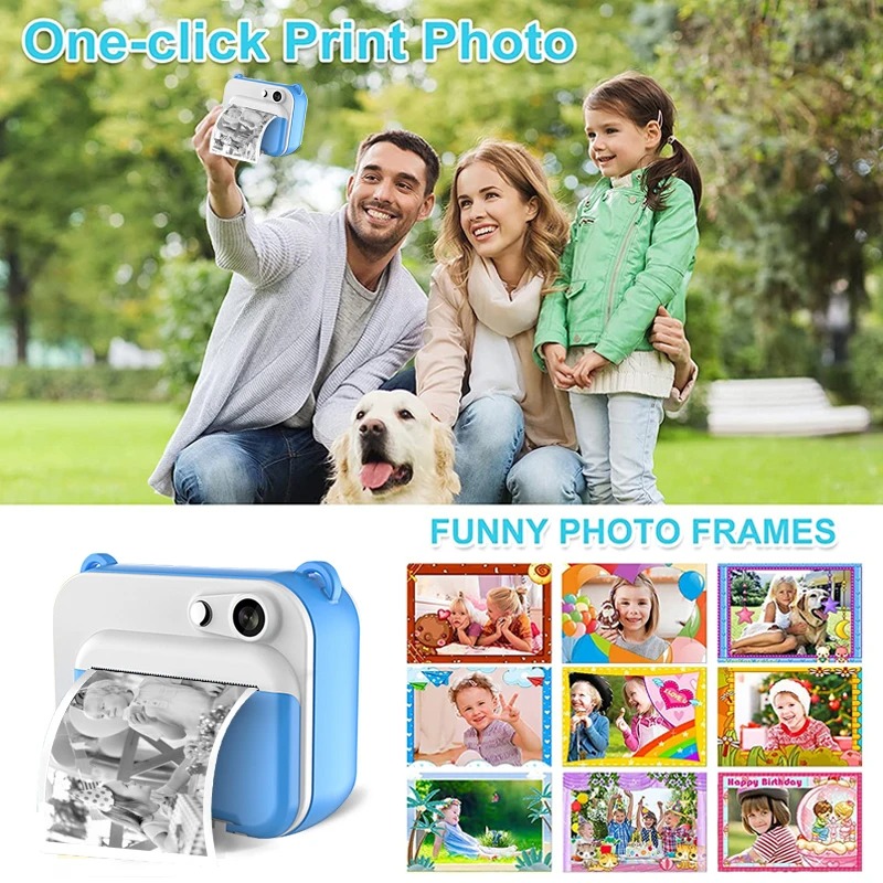 Children's Camera With Print K - Kids Education News ulasan dan harga