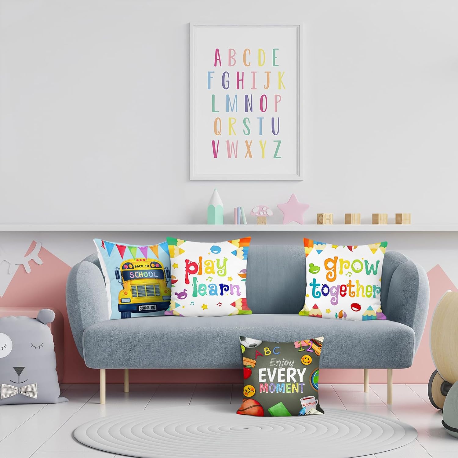 4 Pack Back to School Nursery  - Kids Education Motivation ulasan dan harga